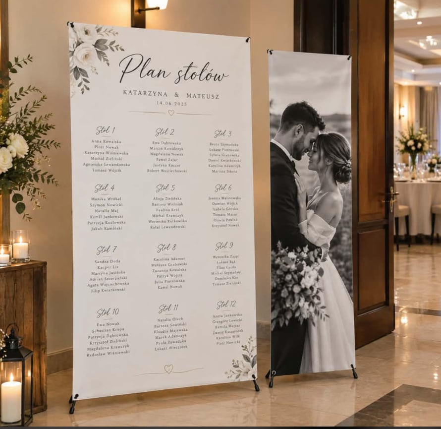 Eleganckie Dekoracje ślubne, urodzinowe i na chrzest